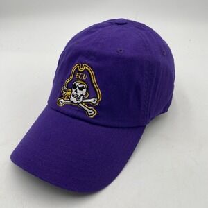 East Carolina Pirates Hat Purple Strapback Cap Hat Adjustable New Cotton Dad